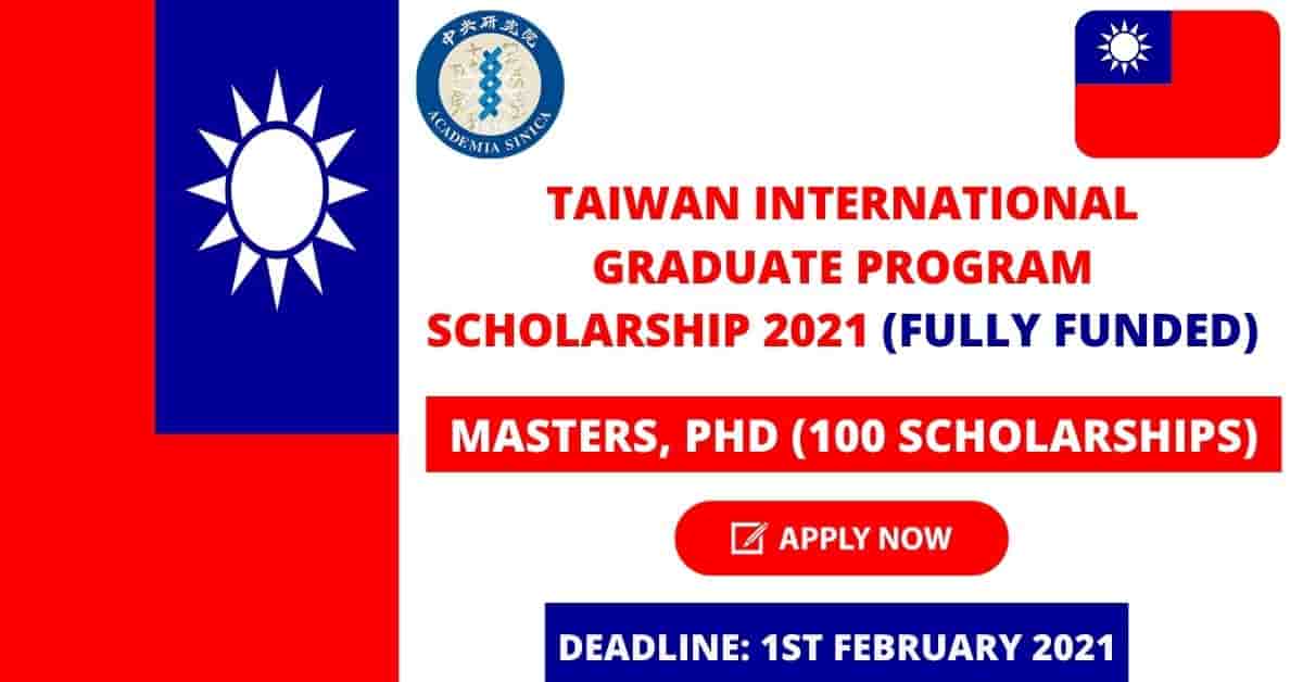 National Taiwan University Scholarships In 2021 For International
