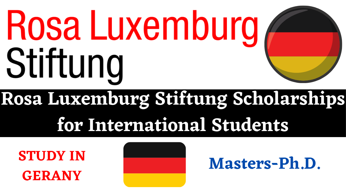 Rosa Luxemburg Stiftung Scholarship In Germany